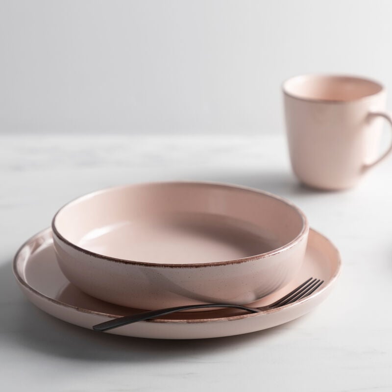 Maku Pastello syvälautanen 20 cm vaaleanpunainen